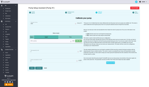 management_pump_setup